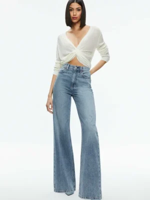 Akers Reversible Pullover | Alice and Olivia Sale