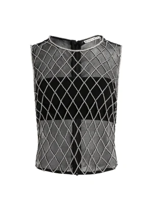 Amal Embellished Tank With Bandeau | Alice and Olivia Sale