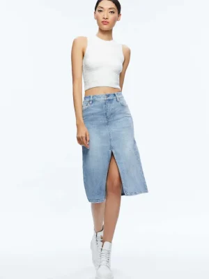 Amity Sleeveless Cropped Tank | Alice and Olivia Discount
