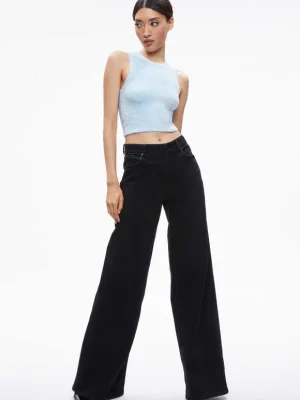 Amity Sleeveless Cropped Tank | Alice and Olivia Best