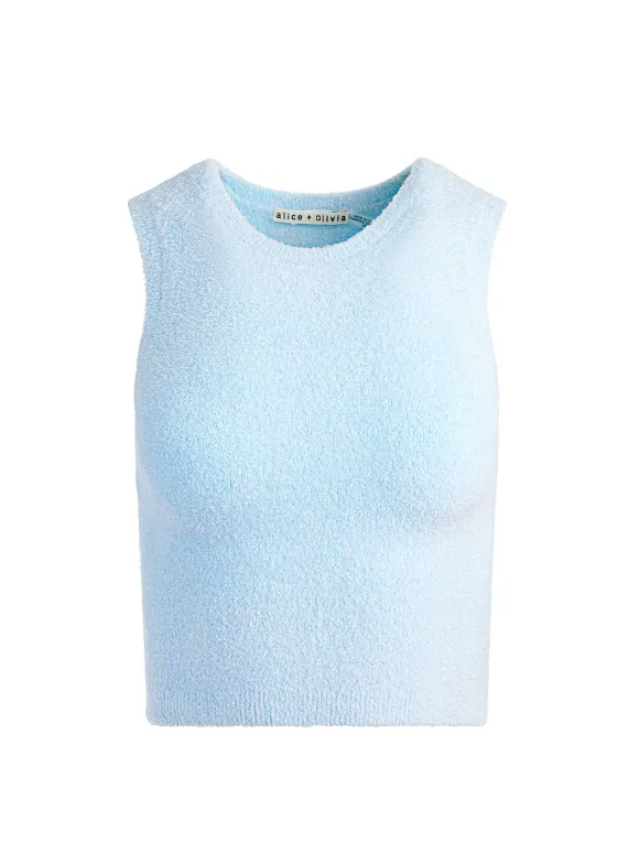 Amity Sleeveless Cropped Tank | Alice and Olivia Best