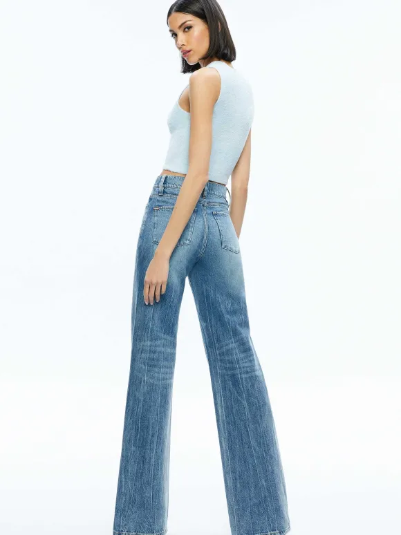 Amity Sleeveless Cropped Tank | Alice and Olivia Best