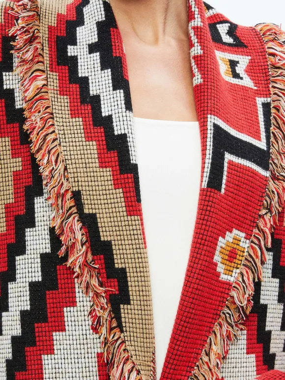 Astrid Long Cardigan | Alice and Olivia Flash Sale