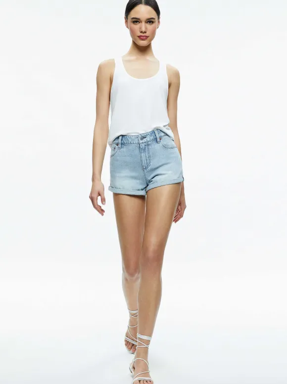 Avril Boxy Tank | Alice and Olivia New