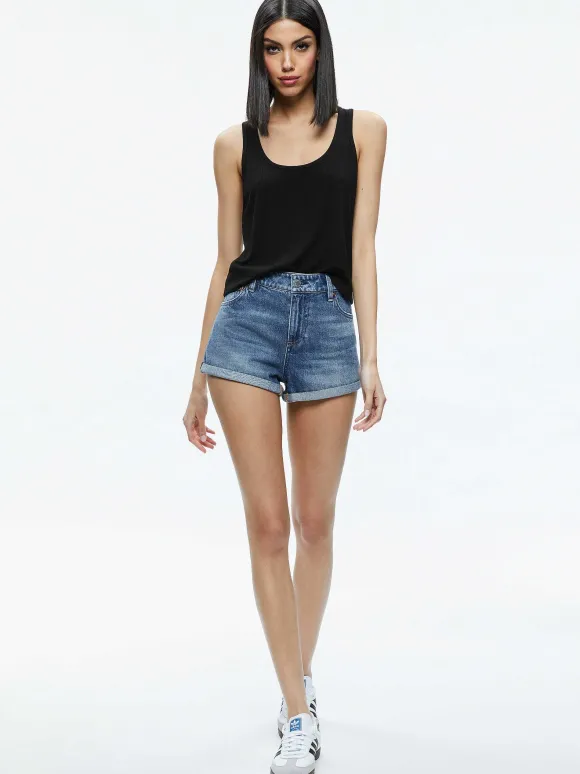 Avril Boxy Tank | Alice and Olivia Flash Sale