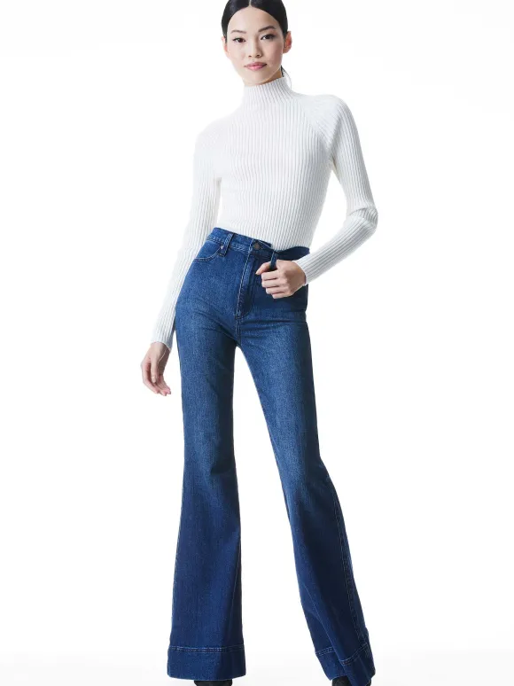 Beautiful High Rise Bell | Alice and Olivia Cheap