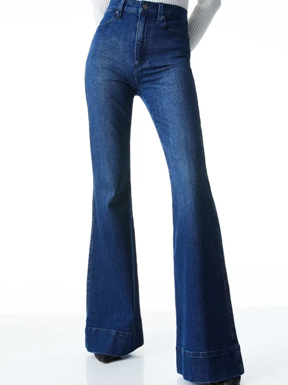 Beautiful High Rise Bell | Alice and Olivia Cheap