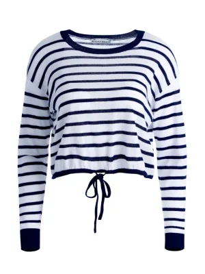 Bernetta Cropped Drawstring Pullover | Alice and Olivia Best