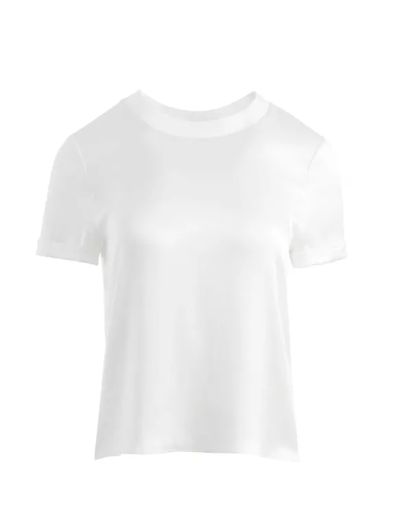 Braden Drop Shoulder Tee | Alice and Olivia Store