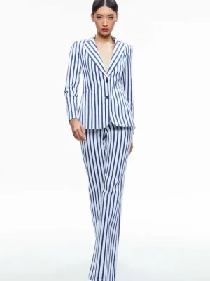 Breann Long Fitted Two Button Blazer | Alice and Olivia New