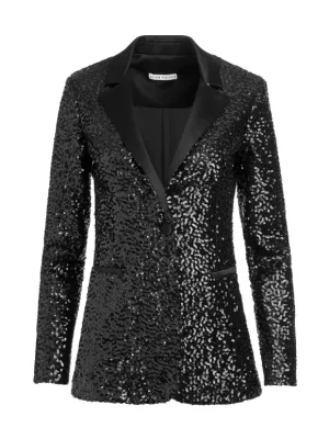 Breann Sequin Fitted Blazer | Alice and Olivia Hot
