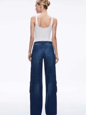 Cay Baggy Cargo Jeans | Alice and Olivia Best Sale