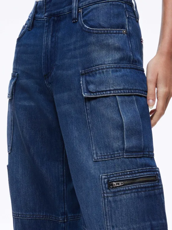 Cay Baggy Cargo Jeans | Alice and Olivia Best Sale