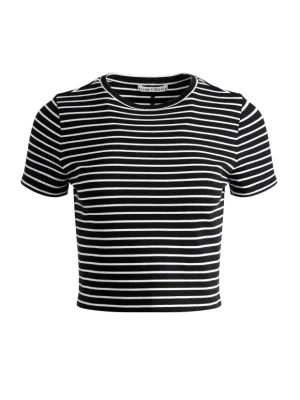 Cindy Classic Cropped Tee | Alice and Olivia Online