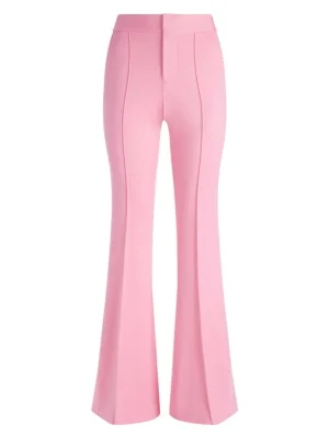 Danette High Rise Flare Slit Trouser | Alice and Olivia Outlet