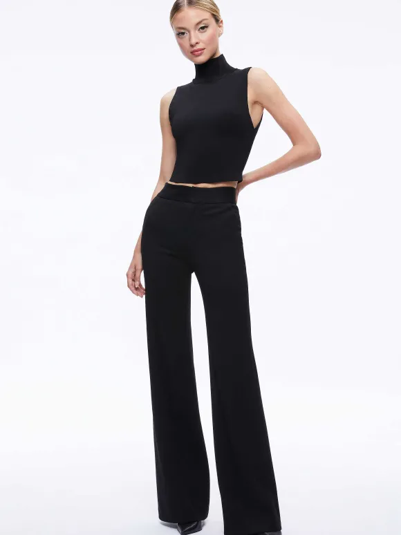 Deanna High Waisted Bootcut Pant | Alice and Olivia Cheap