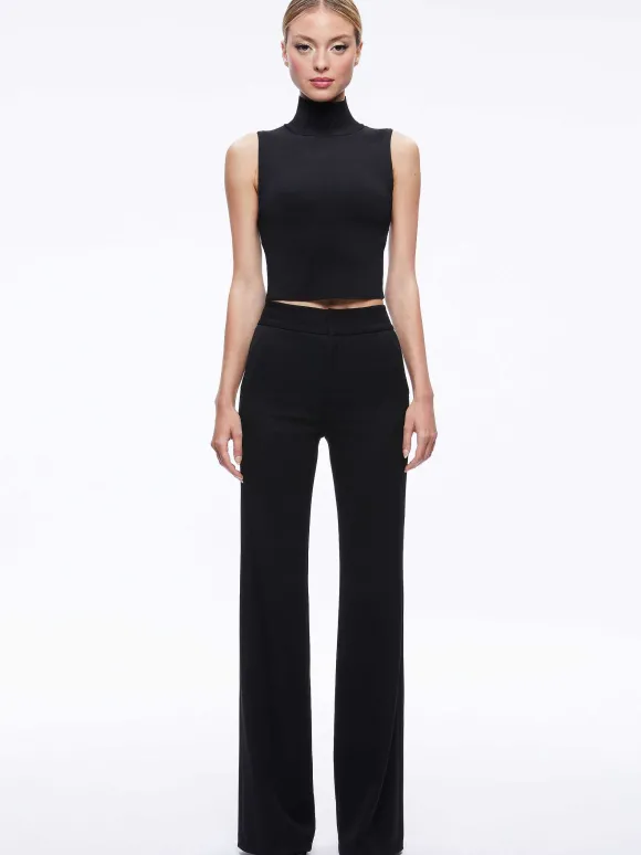 Deanna High Waisted Bootcut Pant | Alice and Olivia Cheap