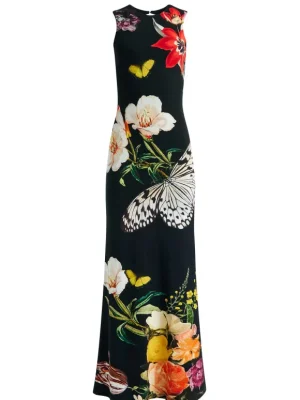 Delora Open Back Maxi Dress | Alice and Olivia New