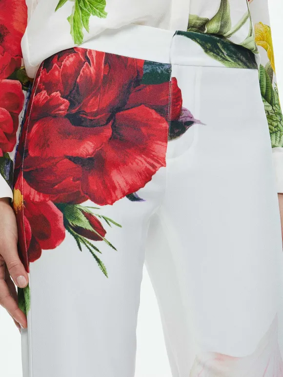 Denny Notch Collar Boyfriend Blazer + Livi Mid Rise Trouser | Alice and Olivia Cheap