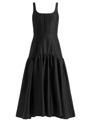 Diana Sleeveless Structured Midi Dress | Alice and Olivia Sale