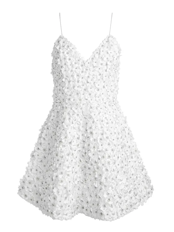 Domenica Embellished Mini Gown | Alice and Olivia Flash Sale