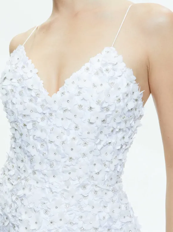 Domenica Embellished Mini Gown | Alice and Olivia Flash Sale