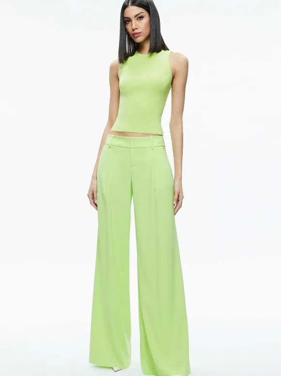 Eric Low Rise Pant | Alice and Olivia Cheap