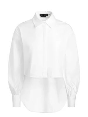 Finely High-Low Blouse | Alice and Olivia Cheap