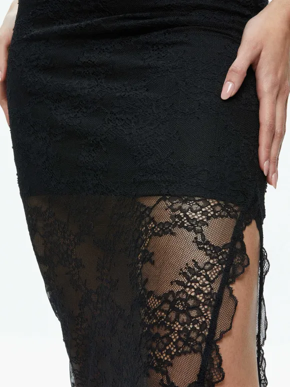Iyanna Lace Maxi Skirt | Alice and Olivia Flash Sale