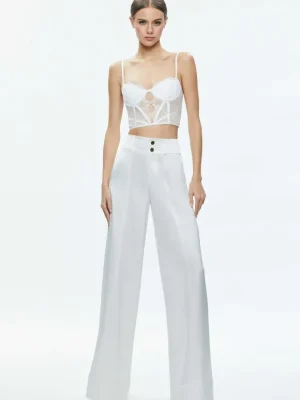 Izzy Lace Bustier Top | Alice and Olivia Best