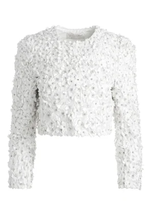 Lorna Embellished Cropped Jacket | Alice and Olivia Clearance