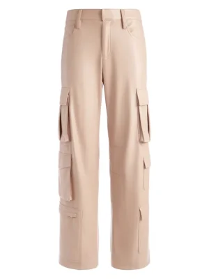 Luis Vegan Leather Cargo Pant | Alice and Olivia Flash Sale
