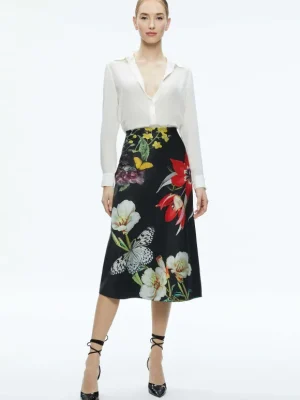 Maeve Midi Slip Skirt | Alice and Olivia Clearance