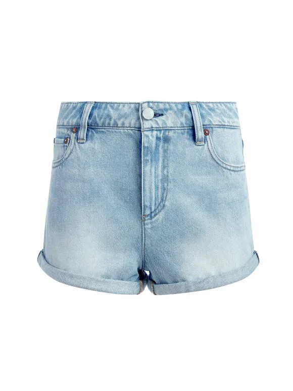 Maggie Mid Rise Vintage Shorts | Alice and Olivia Clearance