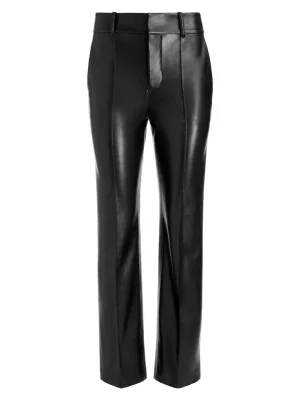 Ming Vegan Leather Ankle Pant | Alice and Olivia Flash Sale