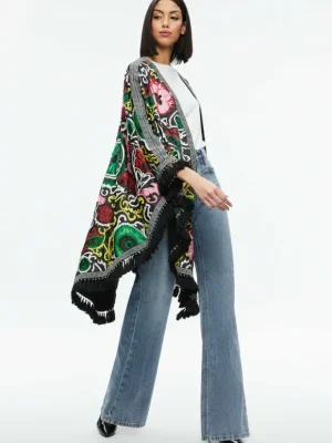 Nadine Embellished Shawl | Alice and Olivia Best Sale