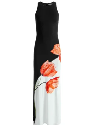Pania Racer Neck Maxi Dress | Alice and Olivia Online