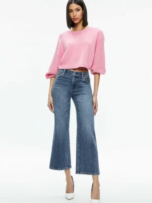 Posey Crewneck Sweater | Alice and Olivia Best