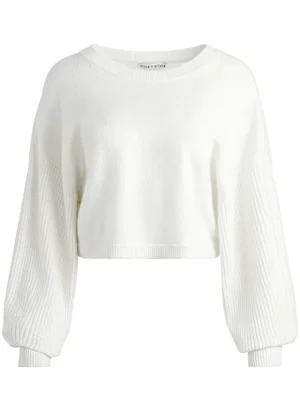 Posey Crewneck Sweater | Alice and Olivia Best Sale