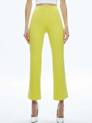 Rmp Mid Rise Back-Zip Bootcut Ankle Pant | Alice and Olivia Cheap
