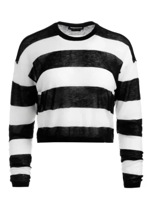 Sherrell Crew Neck Pullover | Alice and Olivia Flash Sale