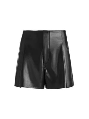 Steffie Vegan Leather Short | Alice and Olivia Best Sale