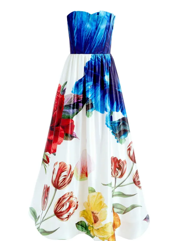Stella Strapless Gown | Alice and Olivia Clearance
