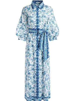 Tanika Button Down Maxi Dress | Alice and Olivia Store