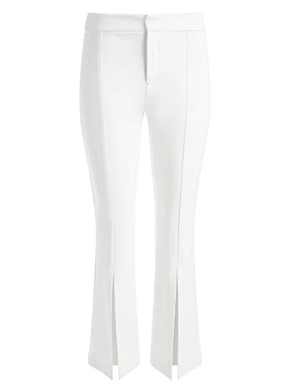 Walker Slit Hem Pant | Alice and Olivia Clearance