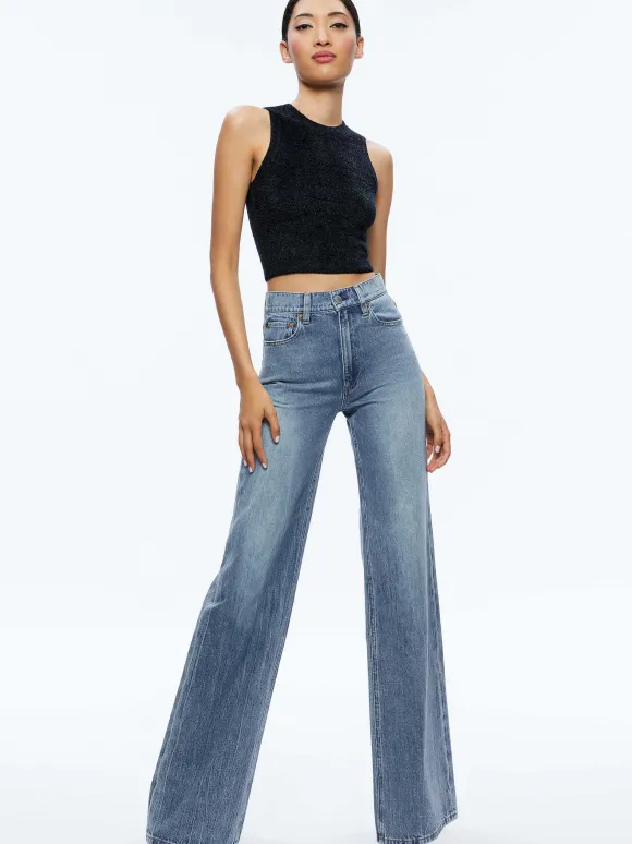 Weezy Full Length Jean | Alice and Olivia Sale