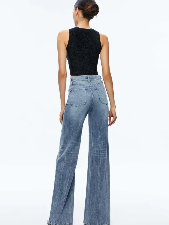 Weezy Full Length Jean | Alice and Olivia Sale